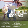 Milk Thistle Detox Health Support Capsule de desintoxicação de fígado